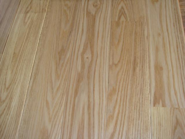 white ash wood flooring